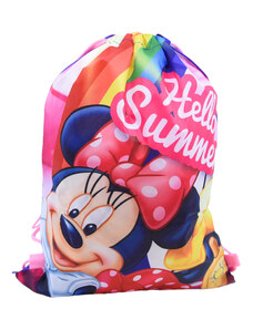 EUROSWAN Dievčenské vrecko na prezuvky Hello Summer Minnie Mouse