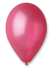 Godan Latexový balón Metalizovaný 12" / 30 cm - červená