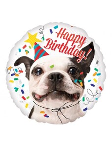 Godan Fóliový balón 17" - Happy Birthday Dog