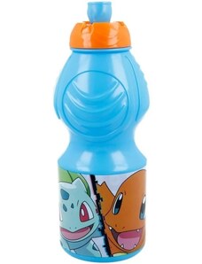 Stor Plastová fľaša na pitie Pokémoni - 400 ml