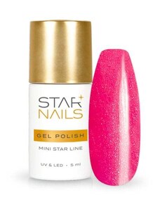 Starnails Gél lak Mini Star 25, 5ml - osvetlené ružový