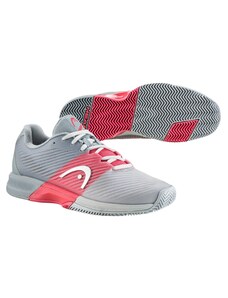 Dámska tenisová obuv Head Revolt Pro 4.0 Clay Grey/Coral EUR 38,5