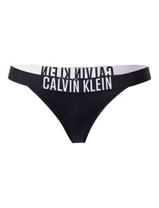 Calvin Klein Swimwear Bikinové nohavičky čierna / biela