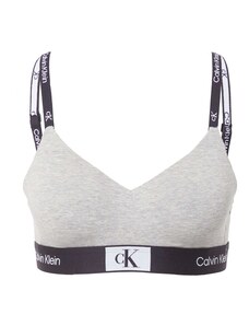 Calvin Klein Underwear Podprsenka sivá / čierna / biela