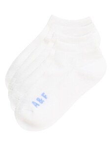 Abercrombie & Fitch Ponožky svetlomodrá / biela