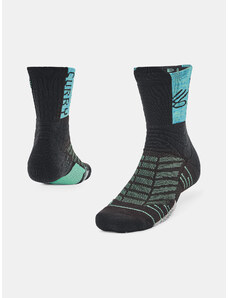 Under Armour Curry Playmaker Mid-Crew-BLK Socks - unisex