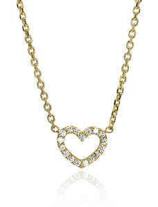 Goldie Diamantový náhrdelník srdiečko LNL426.WS
