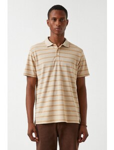 Koton Striped Polo Neck T-Shirt