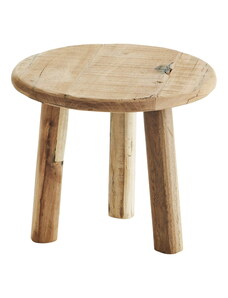 MADAM STOLTZ Konferenčný stolík Recycled Wood 30 cm