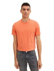 Pánske tričko - Tom Tailor - oranžová - TOM TAILOR