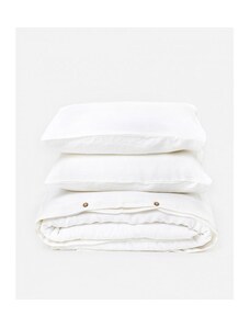 Magic Linen Ľanové obliečky sada (3ks) White