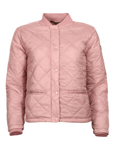 Women's quilted jacket nax NAX LOPENA pale mauve