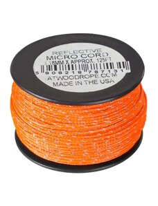 Micro cord 1.18mm Atwood 125ft neon orange (reflexný)