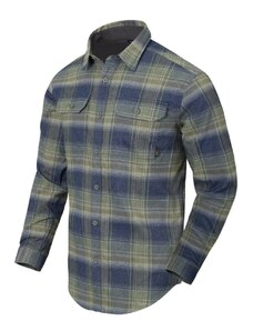 Helikon-Tex košeľa GreyMan Shirt - BLAST BLUE PLAID, 2XL