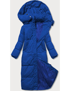 Ann Gissy Svetlomodrá dlhá dámska zimná bunda (AG3-3031)