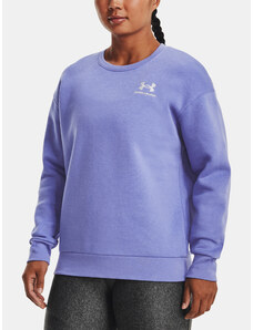 Under Armour Sweatshirt Essential Fleece Crew-BLU - Women
