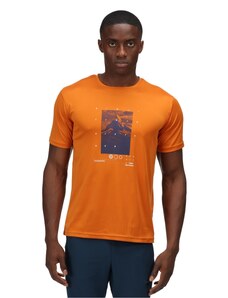 Pánske funkčné tričko Regatta FINGAL VI oranžová