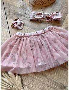 ZuMa Style Dievčenská sukňa tylová - 92/98 ružová