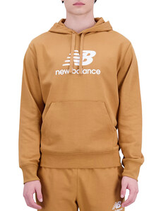Mikina s kapucňou New Balance Essentials Stacked Logo French Terry mt31537-tob
