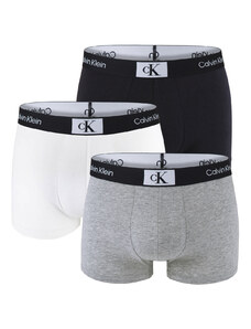 Calvin Klein - boxerky 3PACK 1996 modern cotton stretch black, white, gray - limitovaná edícia