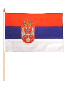 Srbsko vlajka 40x30cm