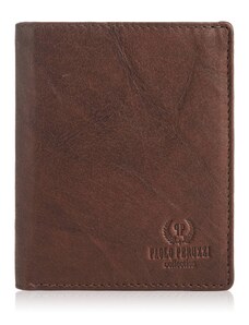 PAOLO PERUZZI Pánska kožená peňaženka s RFID | hnedá IN-33-BR
