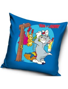 Carbotex Dekoračný vankúš Tom a Jerry - 40 x 40 cm