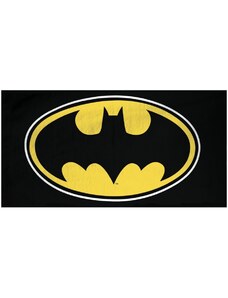 BrandMac Bavlnená plážová osuška Batman - motív Logo - 100% bavlna - 70 x 140 cm