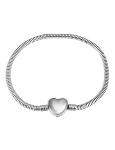Linda's Jewelry Náramok DIY Srdce Klip chirurgická oceľ INR170