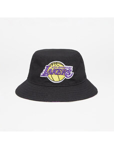 Klobúk New Era Los Angeles Lakers Print Infill Bucket Hat Black