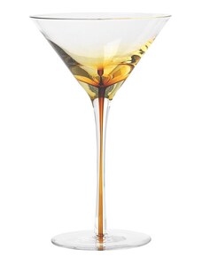 BROSTE COPENHAGEN Pohár na martini Amber