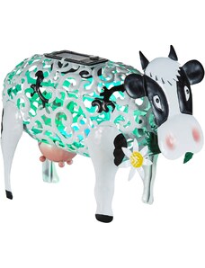 bonprix Solárna dekoračná lampa krava, farba biela