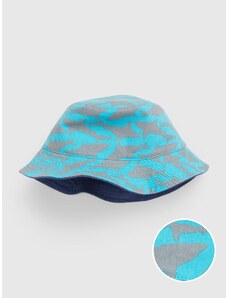 GAP Detský obojstranný klobúk Modrá