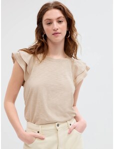 GAP T-shirt with ruffle sleeves - Women