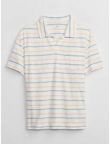 GAP Kids Striped Polo T-shirt - Boys