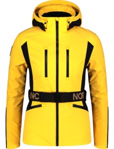Nordblanc Žltá dámska softshellová lyžiarska bunda HEROINE