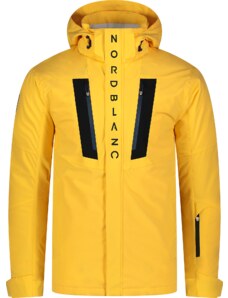 Nordblanc Žltá pánska lyžiarska bunda DISTINCT
