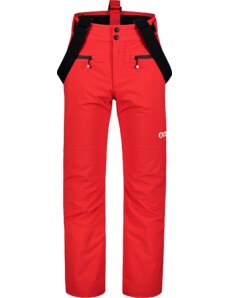 Nordblanc Červené pánske lyžiarske nohavice SNOWCAT