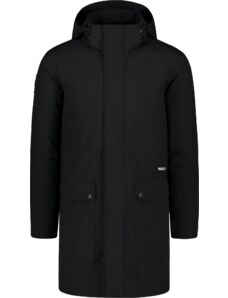 Nordblanc Čierny pánsky zimný kabát FUTURIST
