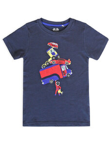 Chlapčenské tričko z BIO bavlny LEMON BERET WINNER modré