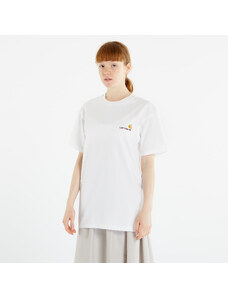 Pánske tričko Carhartt WIP American Script Short Sleeve T-Shirt UNISEX White