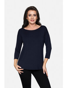 Babell Woman's Blouse Camille Navy Blue