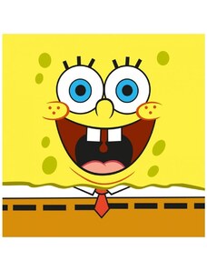 Carbotex Detský magický uterák Spongebob - 30 x 30 cm