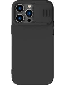 Nillkin CamShield Silikónový Kryt s MagSafe pre iPhone 14 Pro Max, Čierny
