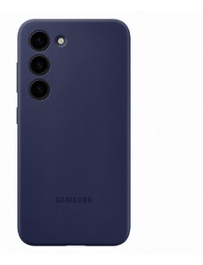 Originál Silikónový kryt pre Samsung Galaxy S23 Plus, Modrý