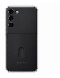 Originál Ochranný kryt Frame pre Samsung Galaxy S23 Plus, Čierny