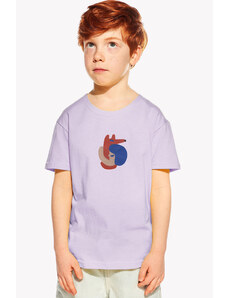 Piskacie Chlapčenské tričko hug, farba orgovánová, veľkosť 86