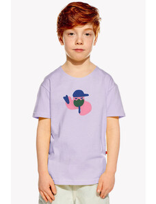 Piskacie Chlapčenské tričko lover, farba orgovánová, veľkosť 86