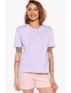 Dámske tričko nepískacie, farba orgovánová, veľkosť xs