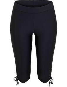 bonprix Capri plavkové nohavice z recyklovaného polyamidu, farba čierna